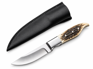 Couteau de chasse artisanal Skinner, lame en acier inoxydable D2, pointe clip, autres poignées, qualité industrielle, 7,5 pouces, garantie 3 ans - Product Image 1