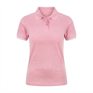Camisetas Polo de Mujer de Color Sólido al Mejor Precio al por Mayor, Servicio OEM, Secado Rápido, Manga Corta, Corte Regular, Camiseta Polo con Detección de Agujas - Product Image 5