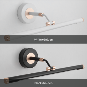 LED <b>Wall</b> Lamp Sconces White Glass Shade Interior Bathroom Vanity <b>Wall</b> Bracket <b>Light</b> Bar Living Room Lighting Fixture Over Mirror - Product Image 3