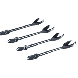Ensemble de 4 cuillères à nœud torsadé pour la cuisine à domicile - Product Image 1