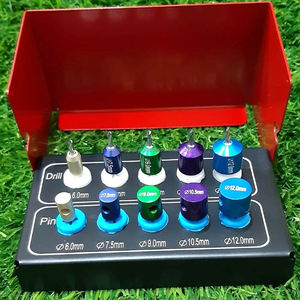 Kit de Guía de Perforación Dental de Acero Inoxidable de Precisión Manual, Kit de Posicionamiento de Implantes, Juego de 10 Instrumentos Quirúrgicos, Venta al por Mayor - Product Image 6