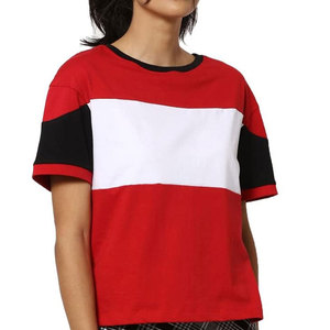 T-shirts décontractés pour femmes fabriqués au Pakistan, grande taille, col rond, 100% coton, séchage rapide, respirants, conçus pour durer - Product Image 1