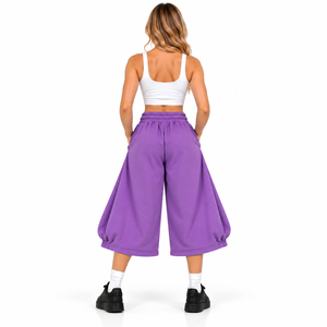 Factory Price Women Baggy Sweat <b>Shorts</b> Trending Y2K Oversized Wide Leg <b>Shorts</b> Wholesale Solid Color Stylish Womens <b>Culottes</b> - Product Image 2