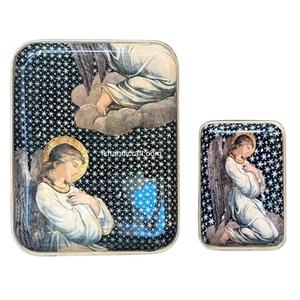 Nouvel Arrivage Plateau en Aluminium Émaillé Style Européen pour Fruits, Multifonctionnel, Décoration de Service pour Mariage, Ramadan, Noël - Product Image 1