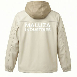 Veste imperméable à capuche unisexe pour l'hiver, vente en gros, personnalisation du logo sur le devant, style urbain, coupe-vent léger de qualité supérieure - Product Image 3