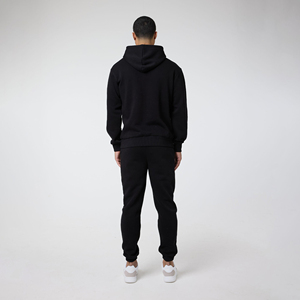Conjunto Deportivo Casual de Lujo para Hombre 2026: Sudadera Oversize Apilada y Pantalón Jogger de Algodón de Alto Gramaje - Proveedor Mayorista - Product Image 2