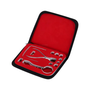 Juego de perforadores de dique de goma dental de acero inoxidable, instrumentos con certificación CE ISO, proveedor mayorista - Product Image 2