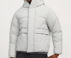 Vestes d'hiver pour hommes OEM ODM, manteaux en duvet, doudounes personnalisées, vestes longues, manteaux en duvet de canard pour hommes - Product Image 2