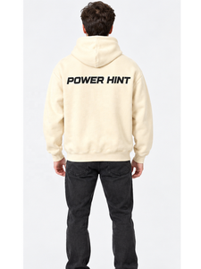 Sweat-shirt à capuche personnalisé avec logo brodé, en molleton épais 360 GSM, motif léopard, coupe ample et oversize pour homme - Product Image 2