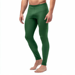 Leggings de Compresión Sublimados OEM para Hombre, Capa Base Deportiva, Cintura Media, Sólidos, Elásticos en Cuatro Direcciones, Secado Rápido - Product Image 3