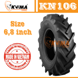 Neumáticos agrícolas y de motocicleta de nueva condición de alta calidad 5,00-8 hechos en Vietnam para uso en tractores - Product Image 4