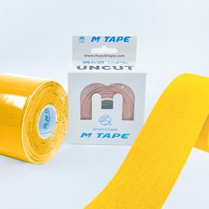 เทปคิเนซิโอเทป M Tape Sports ขนาด 5 ซม. x 5 ม. แบบไม่ตัด ผ้าฝ้ายยืดหยุ่น สำหรับกายภาพบำบัดและการเล่นกีฬา - Product Image 4
