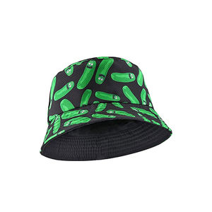 KIVOTECH OEM Vente en gros de chapeaux seau imprimés en matériau de qualité supérieure avec logo personnalisé, taille et couleur, chapeau seau tendance - Product Image 2