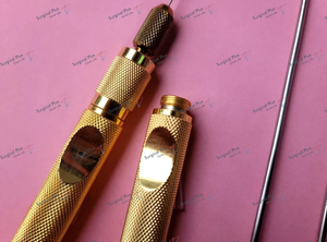 Kit Lipo Luer Lock con mangos para transferencia de grasa, instrumentos de succión para cirugía plástica y cosmética, con certificación CE - Product Image 6