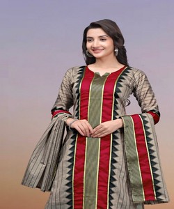 ชุดผ้าฝ้ายแฟนซีคันชีลายแจ็คการ์ด พร้อมผ้าคลุมไหล่ สวมใส่สบาย มีสินค้าพร้อมส่ง แห้งเร็ว หลายสี สำหรับผู้หญิง ราคาขายส่ง สไตล์ชาติพันธุ์ - Product Image 2