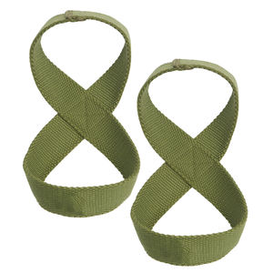 Servicio OEM ODM, Correas de Muñeca de Alta Calidad Antideslizantes de Nailon para Entrenamiento, Gimnasio, Levantamiento de Pesas, Correas de Levantamiento en Forma de 8 para Trabajo en el Gimnasio - Product Image 5