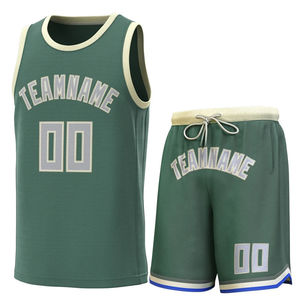 Maillot de basket-ball réversible pour jeunes hommes, uniforme d'entraînement, veste de basket-ball, ensemble de 2 maillots de basket-ball réversibles - Product Image 3