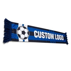 Écharpe de club de football personnalisée, écharpe de supporter de football personnalisée, logo personnalisé, nom, numéro, écharpe d'hiver pour fan de sport - Product Image 5