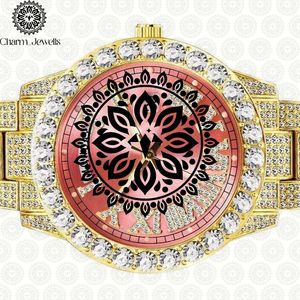 Charm_Jewells Luxury Stainless Steel Square <b>Watch</b> Blue Crystal <b>Diamond</b> Encrusted Analog Quartz Women's Fashion 38mm - Product Image 2