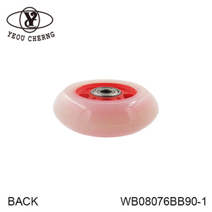 Trottinette pour enfants YEOU CHERNG avec roues en PU WB08076RT90-1 Rouge Rose Légère pour utilisation en extérieur - Product Image 3