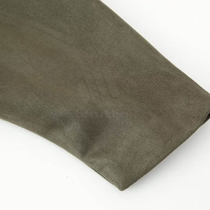 Women's Winter <b>Suede</b> Leather <b>Jacket</b> Zipper Solid Lightweight Soft Travel Daily Comfort Eco-Friendly Breathable Front - Product Image 5