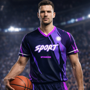 Maillots de basket personnalisés sublimés respirants imprimés avec nom, numéro et logo personnalisé, séchage rapide, sans manches, unisexe, pour l'été et les loisirs - Product Image 2