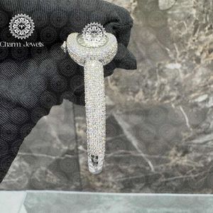 Reloj de Lujo Charm Jewells con Correa de Acero Inoxidable, Movimiento Mecánico Analógico, Esfera de 40 mm, Luminoso, Fecha Automática, Resistente al Agua 10 Bar - Product Image 3