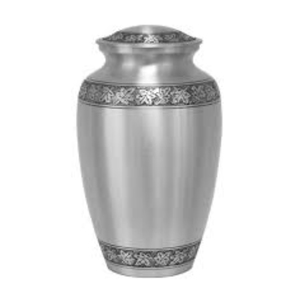 Handcrafted American Style Adult Cremation Urn Human Ashes Elegant Brown Metal Eco-Friendly Funeral Memorial Secure Burial - Product Image 2