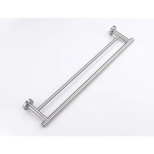 Portasciugamani Doppio da Parete in Acciaio Inox 304, Design Moderno, 23,6 Pollici, per Casa o Hotel - Product Image 3