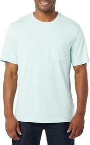 Nouveaux T-shirts thermiques pour hommes, style actuel, couleur unie, tricoté robuste, col contrastant, meilleur design, en vente - Product Image 5