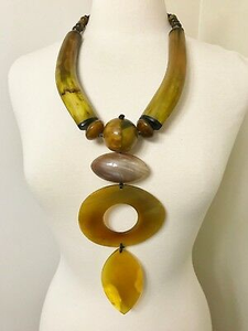 Collar de Cuerno Estilo Boho Moderno, Hecho a Mano, Colgante de Cuerno de Búfalo, Joyería de Moda para Chicas, Mujeres y Amantes de la Moda - Product Image 4