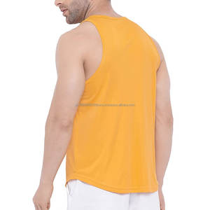 เสื้อกล้ามผู้ชายผ้าฝ้ายสั่งทำพิเศษสำหรับออกกำลังกาย ฟิตเนส เทรนนิ่ง เสื้อกล้ามไร้ตะเข็บสำหรับเพาะกาย - Product Image 2