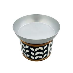 Quemador de Incienso Estilo Árabe con Incrustaciones de Madreperla, Mabkhara Bakhoor para Ramadán, Eid, Decoración del Hogar, Regalos, Venta al Por Mayor - Product Image 2