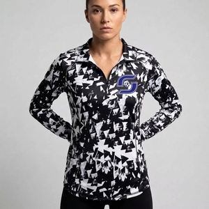 Camiseta de Ciclismo de Montaña de Manga Larga de Secado Rápido para Hombre, Transpirable, de Poliéster, con Estampado de Camuflaje, para Adultos - Product Image 1