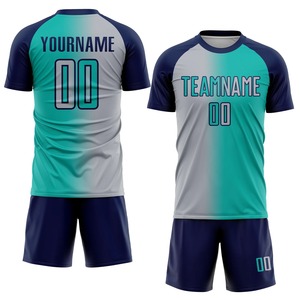Camiseta de fútbol sublimada negra con logo personalizado, patrón geométrico, absorción de humedad, camiseta impresa con el nombre del equipo para hombre - Product Image 1