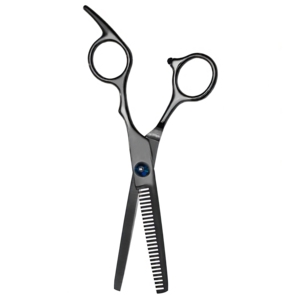 Professional Thinning Scissors 6 Inch Stainless Steel 440C Blade 26 Teeth Right Handed Salon Hair Cutting <b>Shears</b> <b>Long</b> <b>Handle</b> - Product Image 2