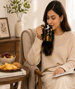 BEST Quality Eco-Friendly Handmade American Style Organic Material Buffalo Horn Mug with Handle for <b>Beer</b> Wine F S International - Product Image 4