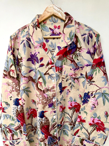 Ensemble de pyjama coordonné Naaz Textile pour femme, imprimé rayures tigre, décontracté d'été, vêtements de détente et de sommeil doux et respirants en coton longueur genou - Product Image 3