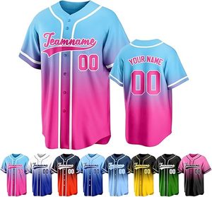 เสื้อเบสบอล OEM พร้อมโลโก้ ชื่อ และหมายเลขแบบกำหนดเองสำหรับทีมเบสบอลอเมริกันและมหาวิทยาลัย - Product Image 5