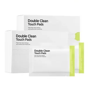 Toallitas Jungsaemmool 20P de alta calidad para quitar maquillaje, almohadillas táctiles de doble limpieza - Product Image 1