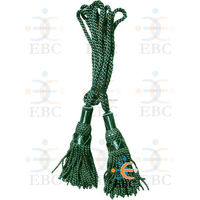 Pompon de cordon de Bugle OEM vente en gros cordon de rayonne et gland pour l'affichage sur les mâts de drapeaux sac de Bagpipe personnalisé couvertures cordon de Drone fait à la main