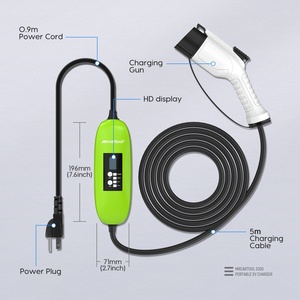 MRCARTOOL S300 Portable <b>EV</b> <b>Charger</b> With APP Control Level 2 Electric Vehicle <b>Charger</b> 110V 220V Type 1 Type 2 Charging <b>Cable</b> - Product Image 6