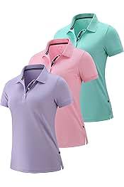 Camiseta polo orgánica para mujer, ecológica, de manga corta, transpirable, diseño liso, ropa personalizada, moda para el día a día - Product Image 2