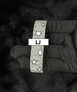 Montre personnalisée de luxe sertie de diamants VVS Moissanite, en acier inoxydable, avec verre en cristal, mouvement mécanique automatique analogique, 41 mm - Product Image 2