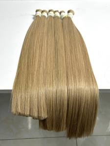 Extensions de cheveux vierges vietnamiens de qualité supérieure, les plus vendues, cuticules alignées, ultra-lisses, ondulations profondes, ondulations naturelles, double trame machine - Product Image 5