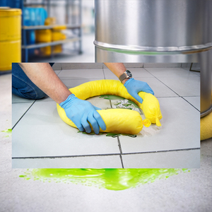 Barrera Absorbente Química Amarilla de 650 mm para Control de Derrames y Contención de Fugas - Product Image 4
