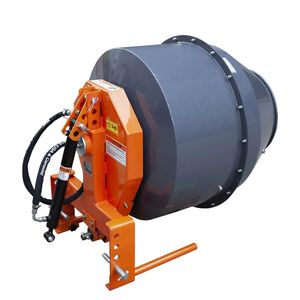Betoniera da 5 Cu Ft con Attacco a 3 Punti, Albero PTO Categoria 1, 2 Attacchi TMG TCM5 - per Industrie del Calcestruzzo, Motore di Scarico da 350L - Product Image 6