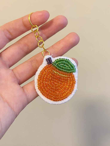 Porte-clés Écologique en Perles de Rocaille Brodé à la Main Style Classique Artistique et Durable pour Décoration de Remise de Diplôme et Fête Nationale Tendance - Product Image 5