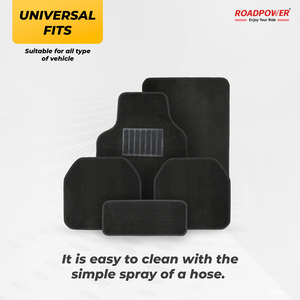 ROADPOWER (RP-<b>MAT</b>-033) Premium 5-Piece Car Floor <b>Mat</b>, Durable, Easy-Fit Design High Quality Durable Fabric With Reinforced Edges - Product Image 3