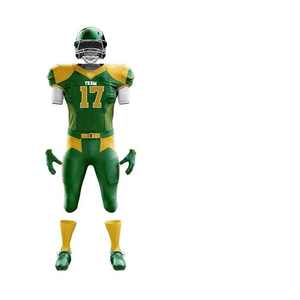 Breathable Anti-Bacterial American Football Uniforms for Pro Teams - Product Image 5